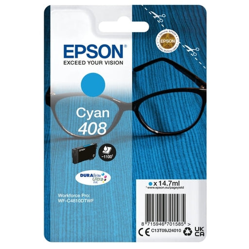 Консуматив Epson 408 Spectacles DURABrite Ultra Single Cyan