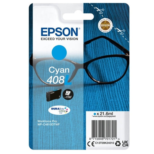 Консуматив Epson 408L Spectacles DURABrite Ultra Single Cyan