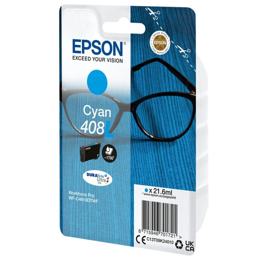 Консуматив Epson 408L Spectacles DURABrite Ultra Single Cyan