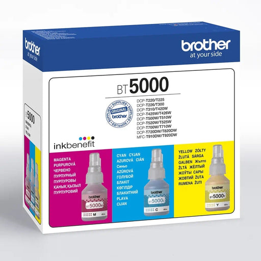 Консуматив Brother Value Pack BT5000C BT5000M BT5000Y Ink