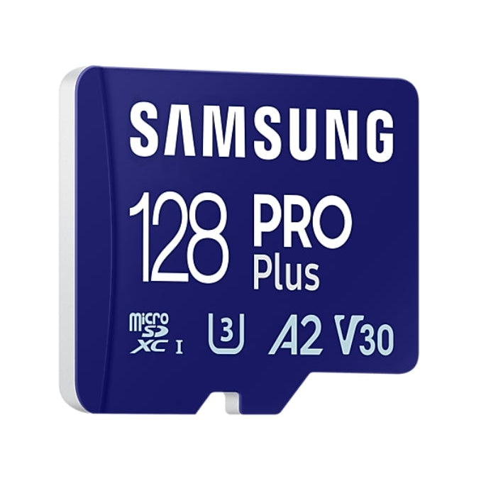 Памет Samsung 128GB micro SD Card PRO Plus with Adapter