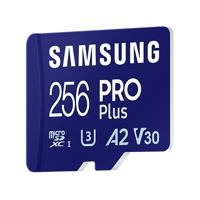 Памет Samsung 256GB micro SD Card PRO Plus with Adapter