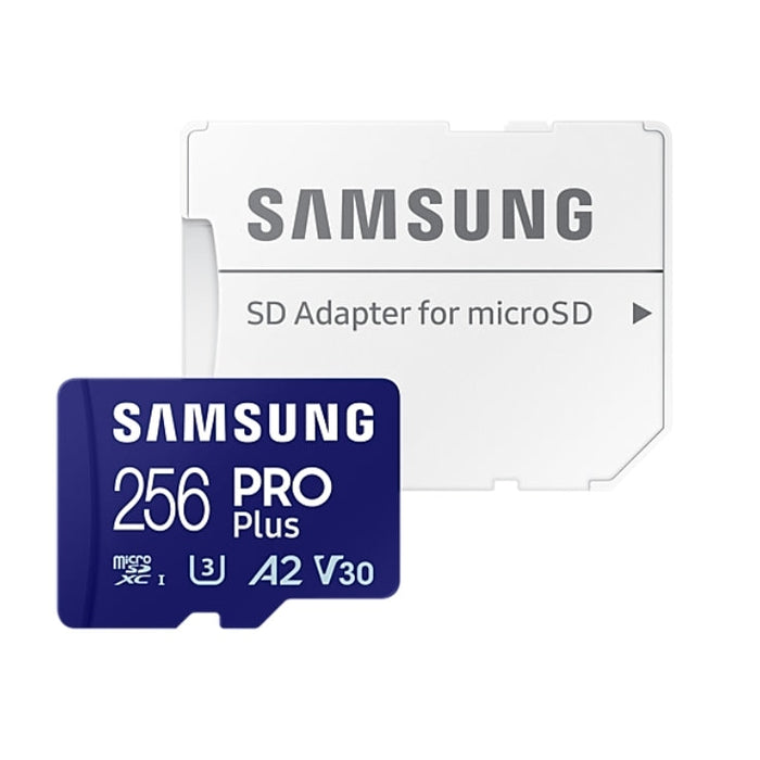 Памет Samsung 256GB micro SD Card PRO Plus with Adapter