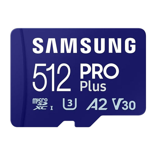 Памет Samsung 512GB micro SD Card PRO Plus with Adapter