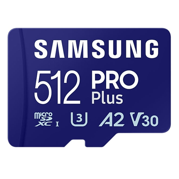 Памет Samsung 512GB micro SD Card PRO Plus with USB Reader
