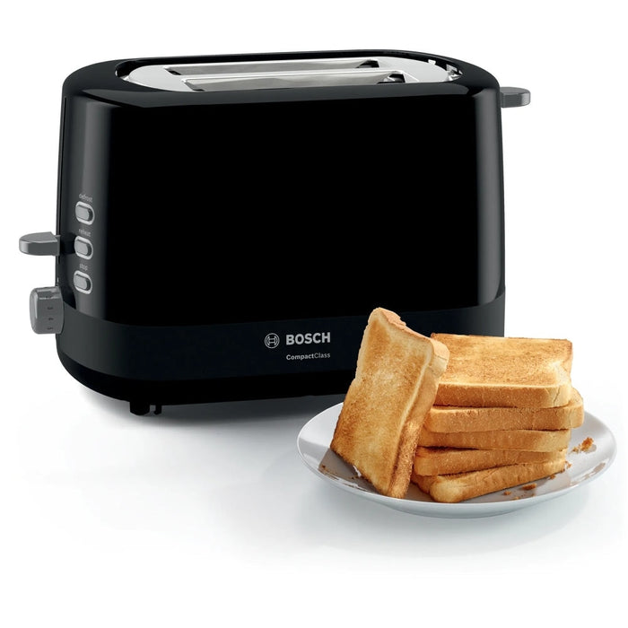 Тостер Bosch TAT3A113 Compact toaster Plastic 800 W Auto