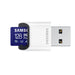 Памет Samsung 128GB micro SD Card PRO Plus with USB Reader