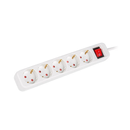 Разклонител Lanberg power strip 3m 5x Schuko outlets with