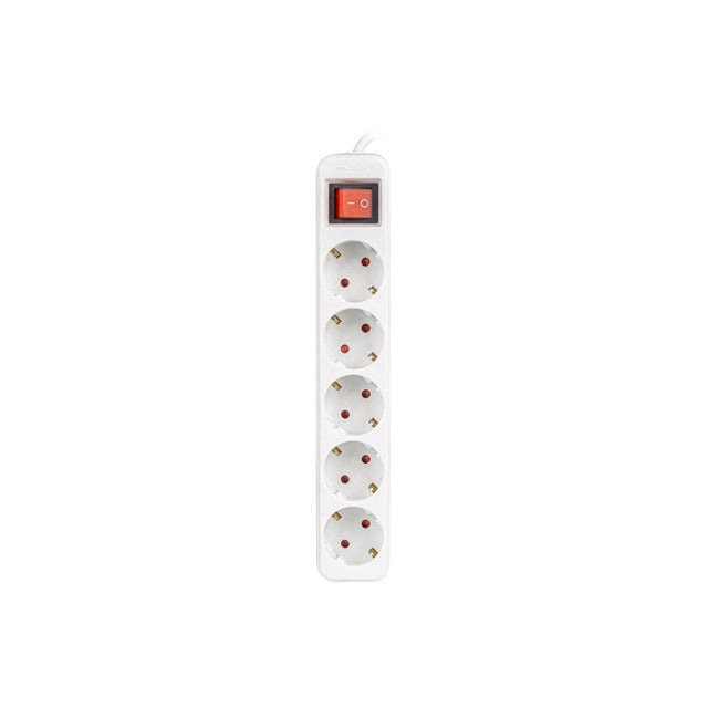 Разклонител Lanberg power strip 3m 5x Schuko outlets with