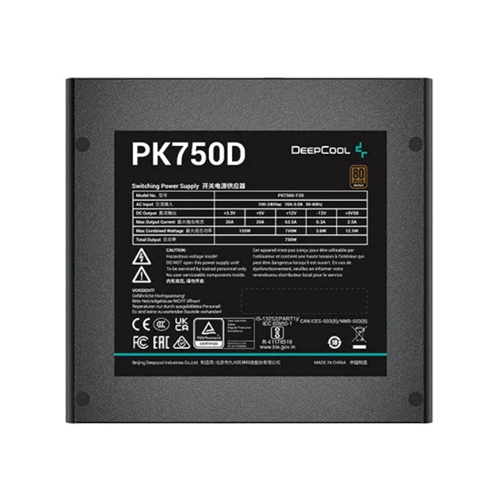 Захранване DeepCool PK750D