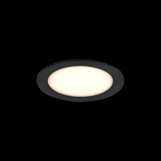 LED ЛУНА 4.4W 220V 4000K Φ82MM ЧЕРНА