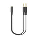 А4Tech Адаптер 3.5 mm жак женско - 2 x 3.5 mm жак мъжко
