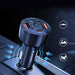 Зарядно за кола Wozinsky WLS-04 60W 2xUSB-C 2xUSB-A - Черно