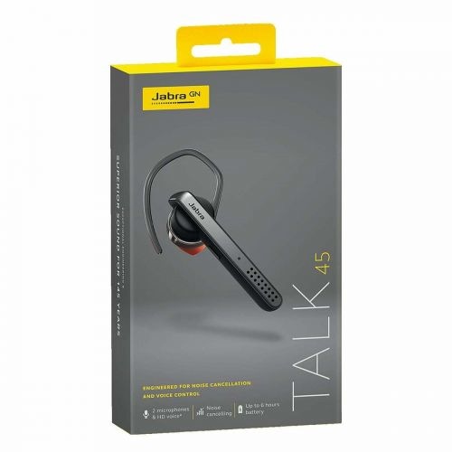 Хандсфри Jabra Talk 45 Bluetooth 4.0 200 - 8000Hz черно EU