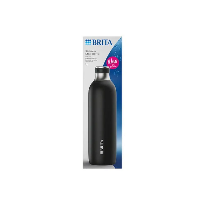 Бутилка Brita sodaTRIO (1 л; черна)