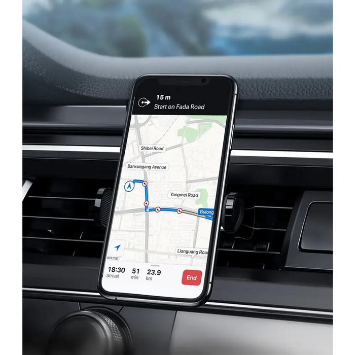 Стойка за автомобил Baseus за вентилационен отвор черна