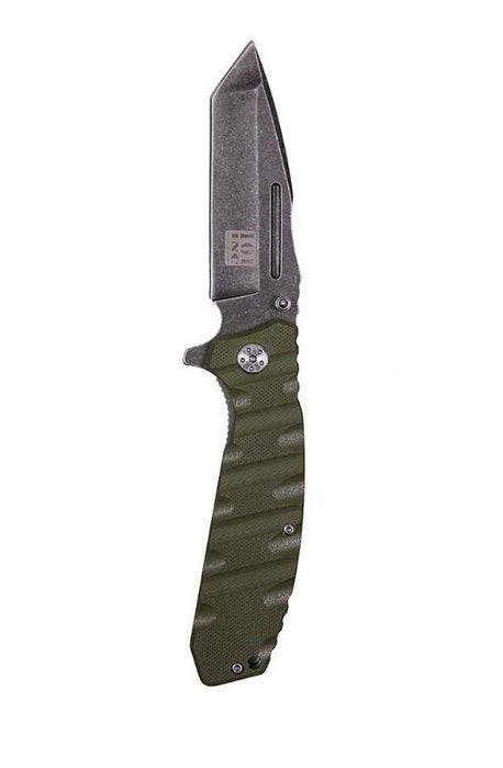 Нож Stealth Stonewashed Tanto 101 INC Green