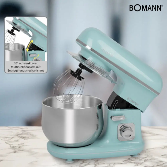 Кухненски робот Bomann KM 6030 CB 1100 W 5 L цвят мента