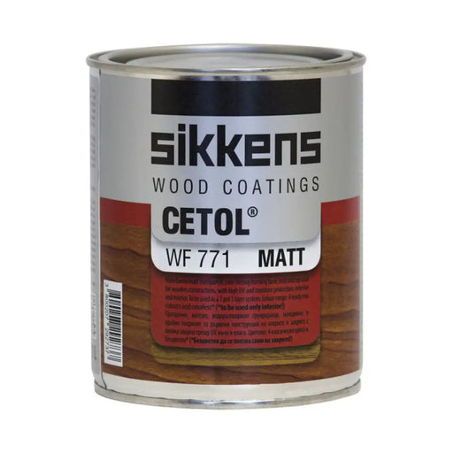 ВОДОРАЗТВОРИМ ЛАК МАТ ЗА ДЪРВО ВЕНГЕ 0.75 L SIKKENS