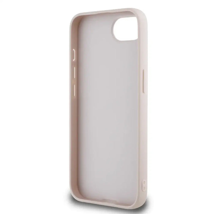 Калъф Guess PU Grained 4G с метално лого за iPhone 16e