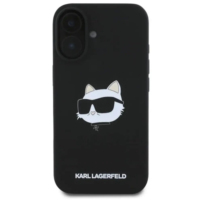 Карл Лагерфелд силиконов калъф Choupette Head Print MagSafe
