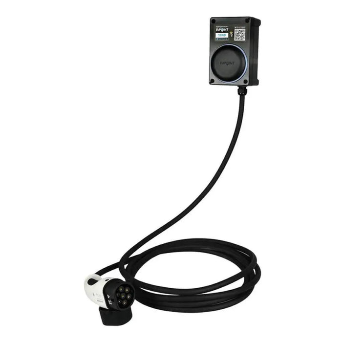 ЗАРЯДНА СТАНЦИЯ ЗА АВТОМОБИЛ 7.4KW С КАБЕЛ TYPE 2 EVPOINT