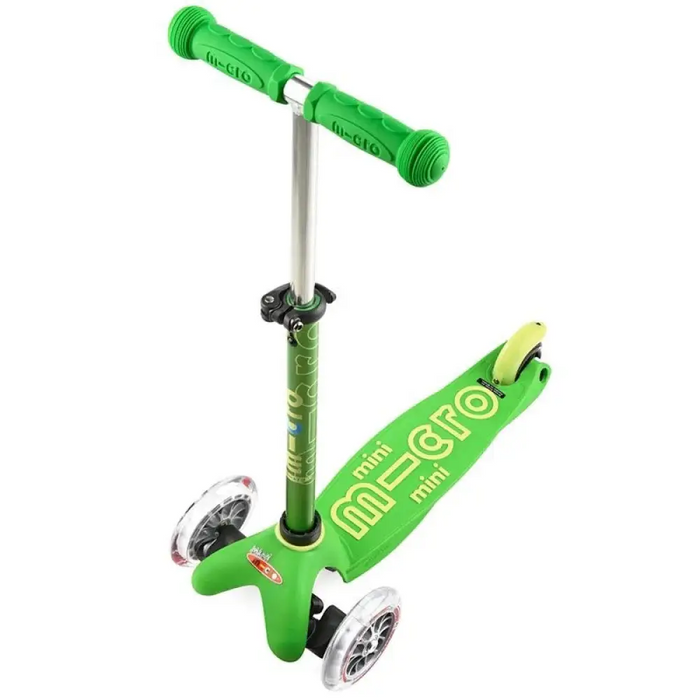 Микро триколесен скутер/райдър Mini 3in1 Deluxe Green