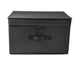 КУТИЯ ЗА СЪХРАНЕНИЕ С КАПАК MAXHOME 40Х30Х25 СМ. ЧЕРНА