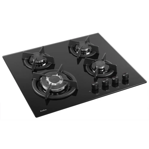 Котлон Amica PG6411SR Черен Газов за вграждане 4 зони