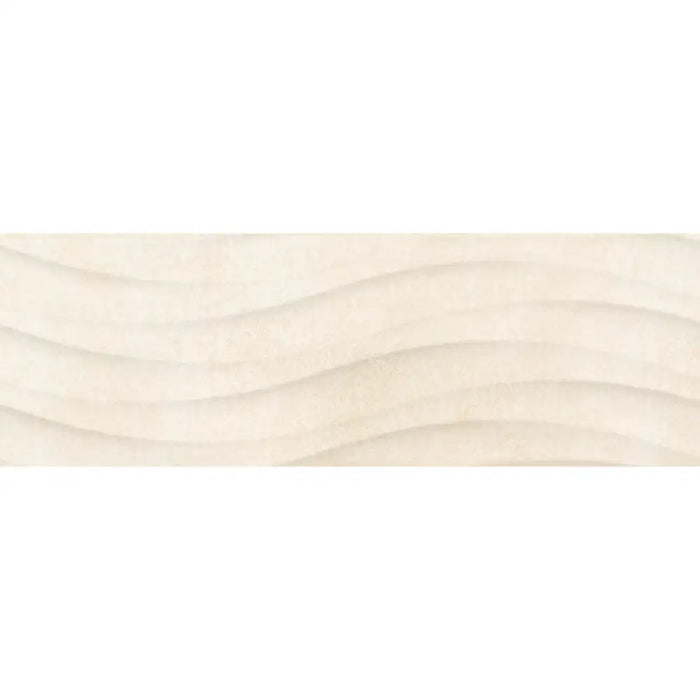 ФАЯНС ДЕКОР CERAMICA COLOR OREGON CREAM ONDA 25X75 CM