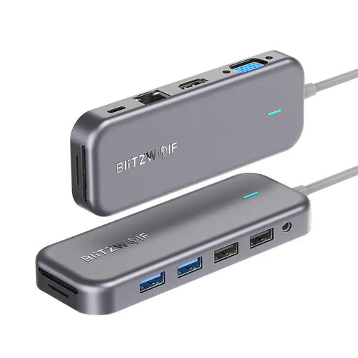 11в1 хъб Blitzwolf BW - TH8 USB - C 2x USB 3.0 2.0 1x