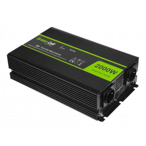 Инвертор GREEN CELL 24V/2000W чиста синусоида
