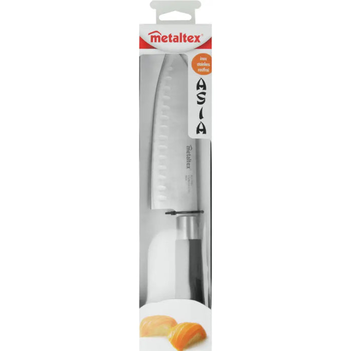 ГОТВАРСКИ НОЖ SANTOKU METALTEX ASIA