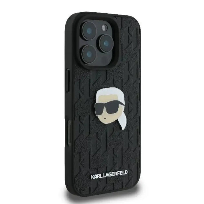 Калъф за iPhone 16 Pro Max с монограм на Karl Lagerfeld