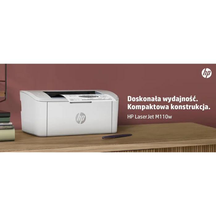Принтер HP LaserJet M110w черно-бял принтер за малък офис