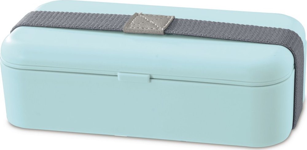 Кутия за храна Xavax Bento Box, 2 x 500ml, Пастелно синьо