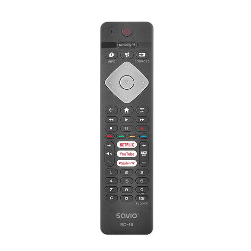 Универсално дистанционно Savio/заместител за Philips TV