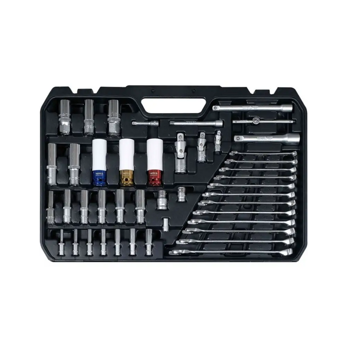 КОМПЛЕКТ ИНСТРУМЕНТИ 1/4’ 3/8’ 1/2’ KPL YT-38850 YATO