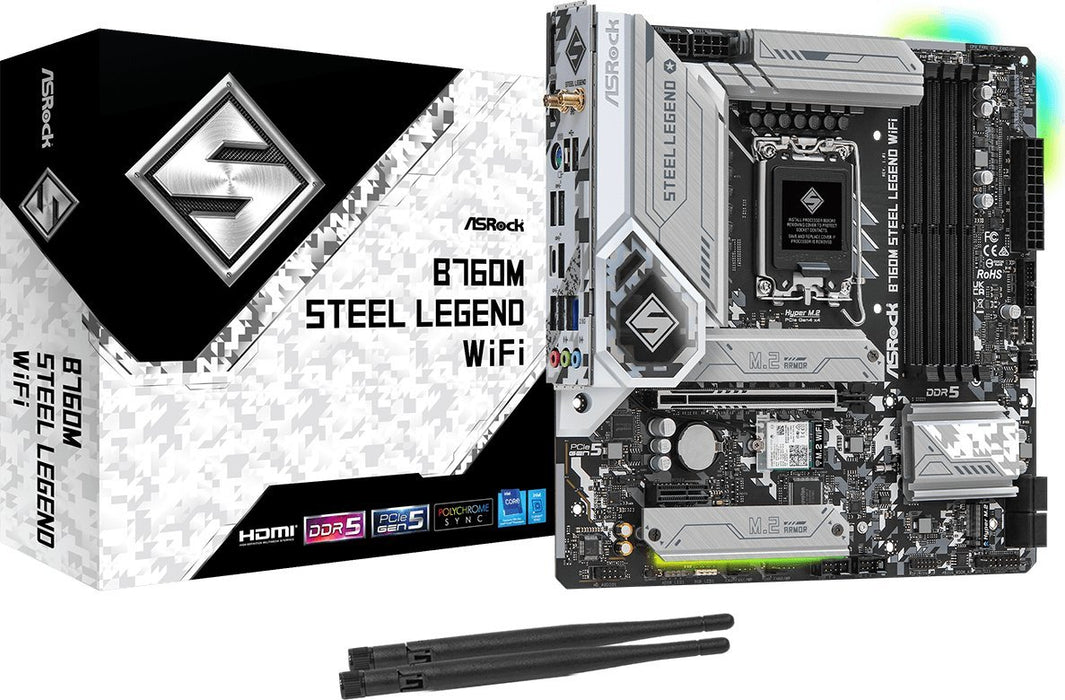 Дънна платка ASRock B760M Steel Legend WIFI DDR5