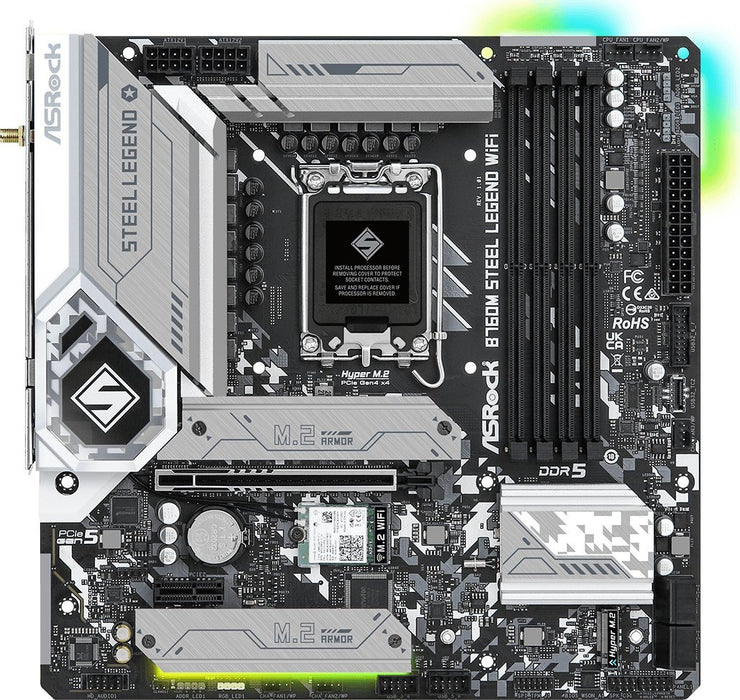 Дънна платка ASRock B760M Steel Legend WIFI DDR5