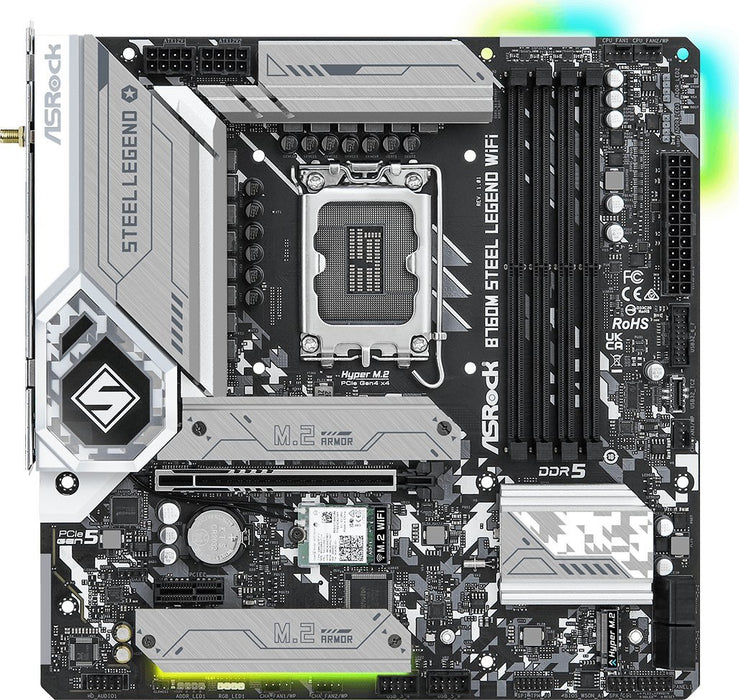 Дънна платка ASRock B760M Steel Legend WIFI DDR5