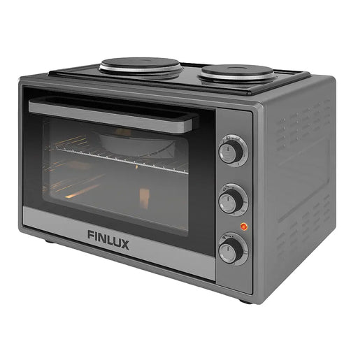 Готварска печка (мини) Finlux FMC-6024BF 2 ток Черен