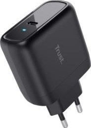 Зарядно за стена + USB-C кабел Trust 24817 Черен 65 W
