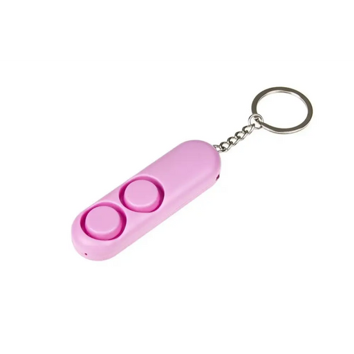 Персонална аларма GUARD PIRANHA 2 сирени 130 dB розова