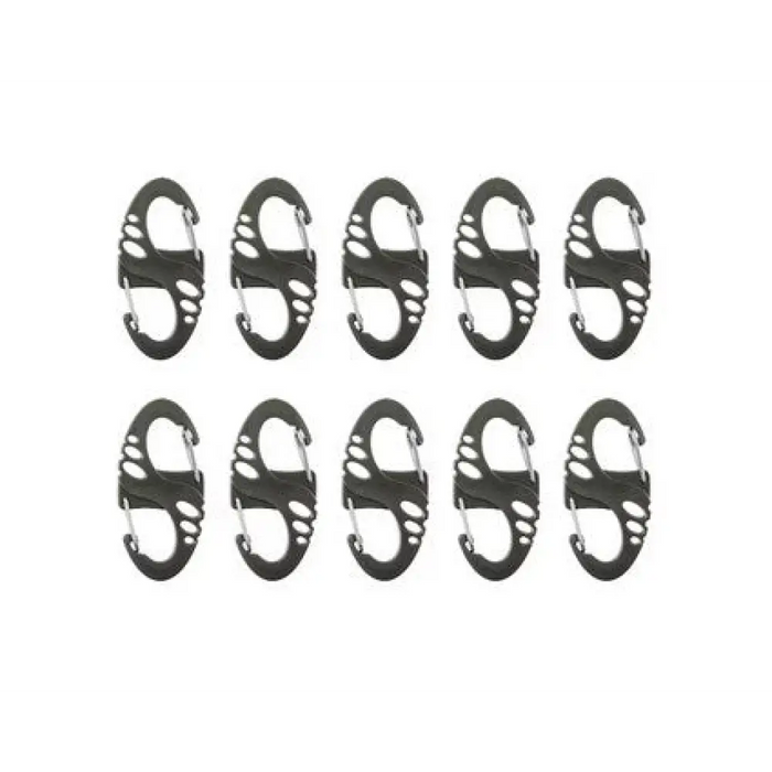 Комплект карабини Mil-Tec S-Hook - зелен