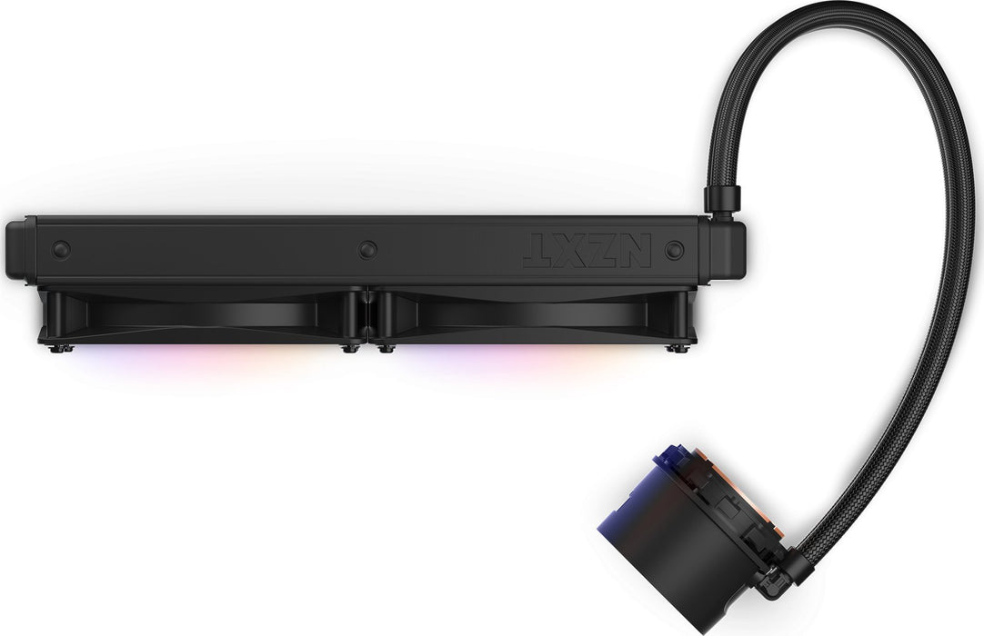 Охладител за процесор NZXT Kraken 280 RGB Black, LCD Display