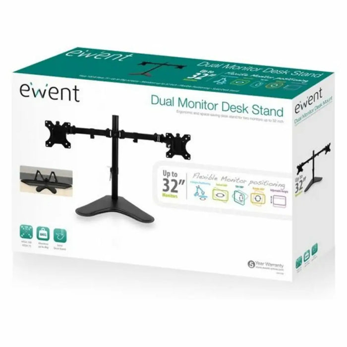 Поставка за телевизор Ewent 13’’-32’’ 2 x 8 kg Черен