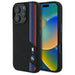 Силиконов калъф BMW Silicone Cut Tricolor Lines MagSafe