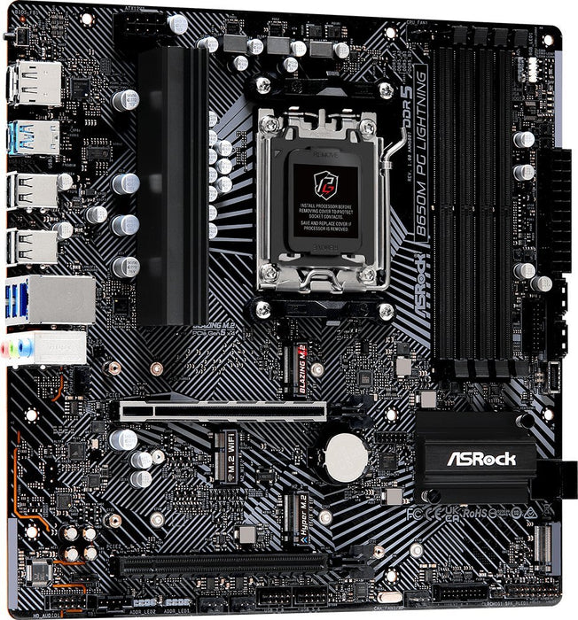Дънна платка ASRock B650M PG LIGHTNING AMD B650 AMD AM5