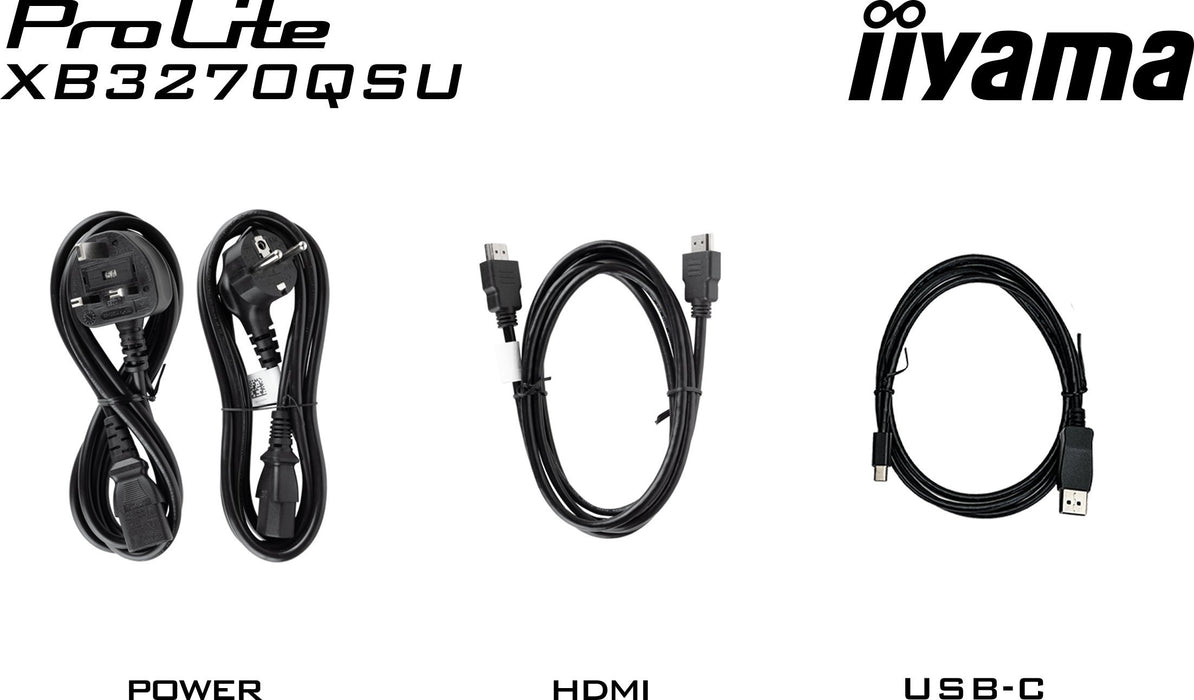 Gaming монитор Iiyama XB3270QSU-B1 32" Wide Quad HD 100 Hz